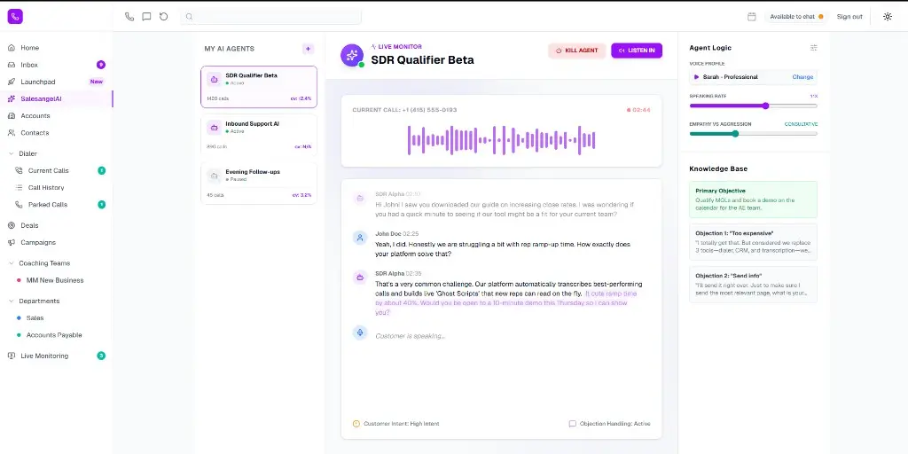 AI agent monitoring